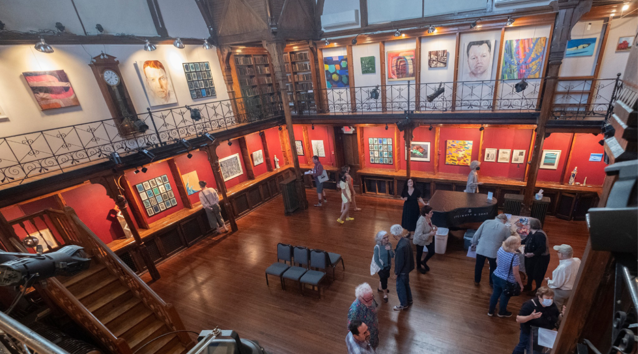 Interior of Howland Cultural Center